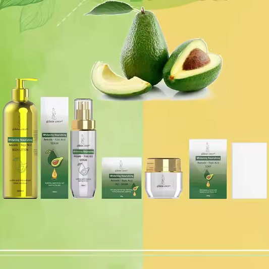 Whitening Nourishing Avocado - Kojic Acid Skincare Set