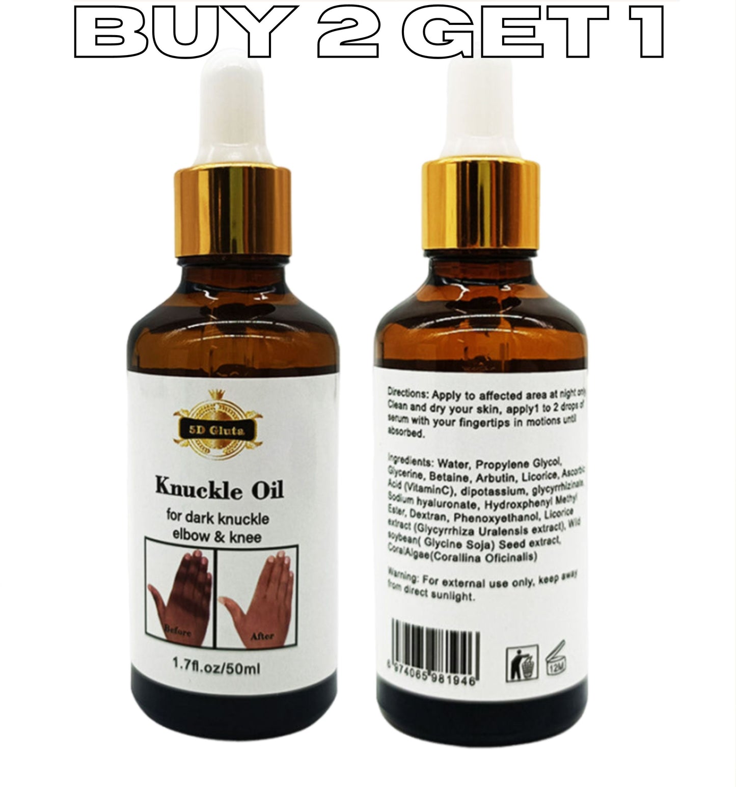 Dark Knuckle Lightening Oil