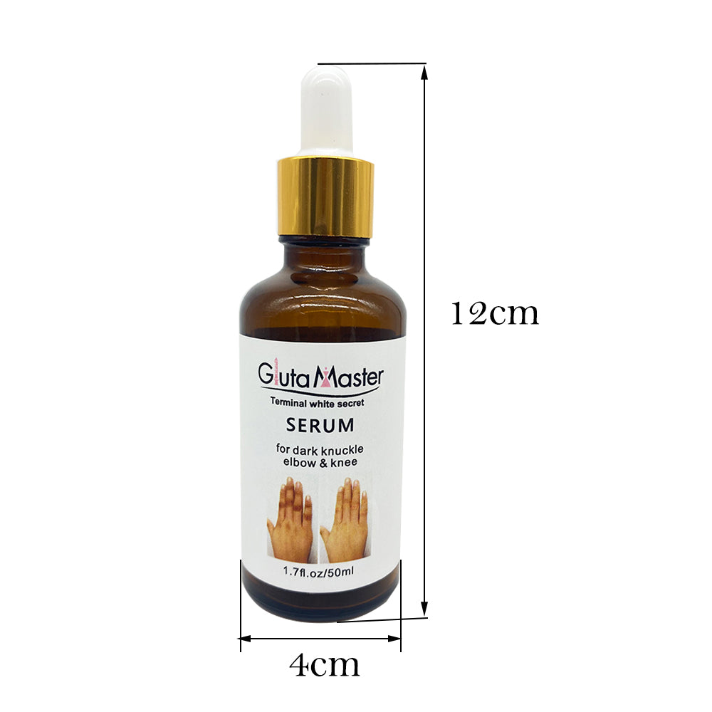Gluta Maste Knuckle Whitening Essence Oil 50ml, Quickly and Effectively Remove Black Elbows and Knees Body Care Whitening Oil
