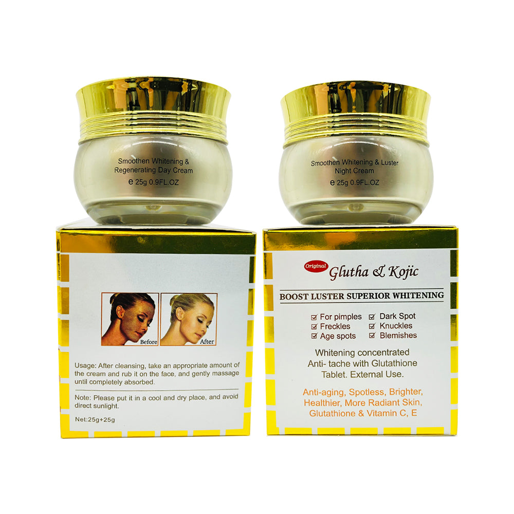 24K Gold Glutathione & Kojic Face Cream