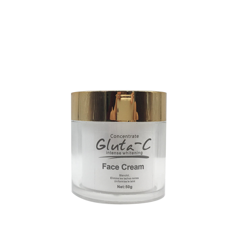 Crème éclaircissante intense pour le visage Gluta C