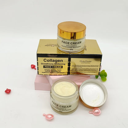 Crème éclaircissante et anti-âge pour le visage Gluta Master