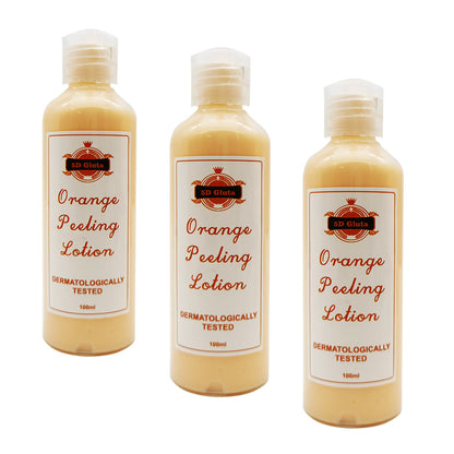 Lotion peeling à l'orange la plus efficace