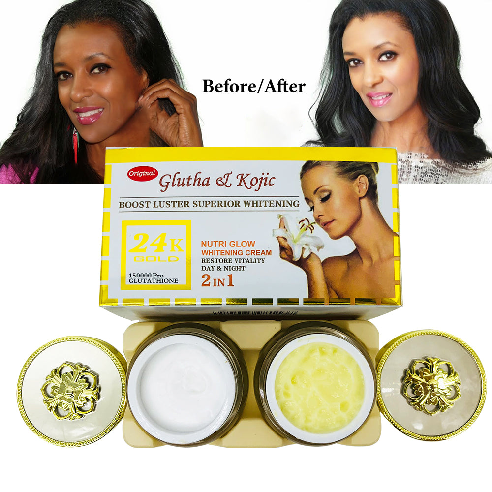 24K Gold Glutathione & Kojic Face Cream