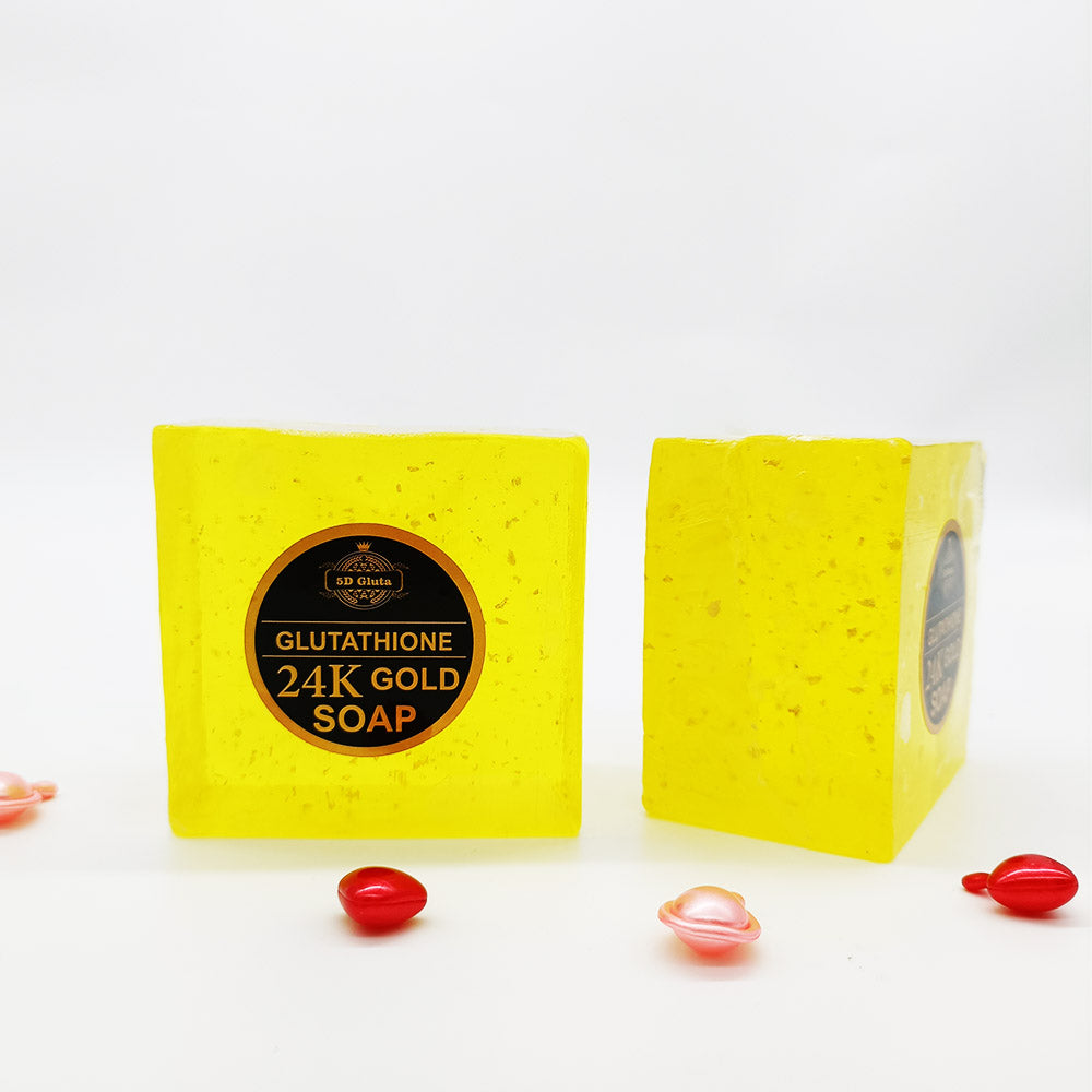 Whitening & Moisturizing Gluta 24K Gold Soap