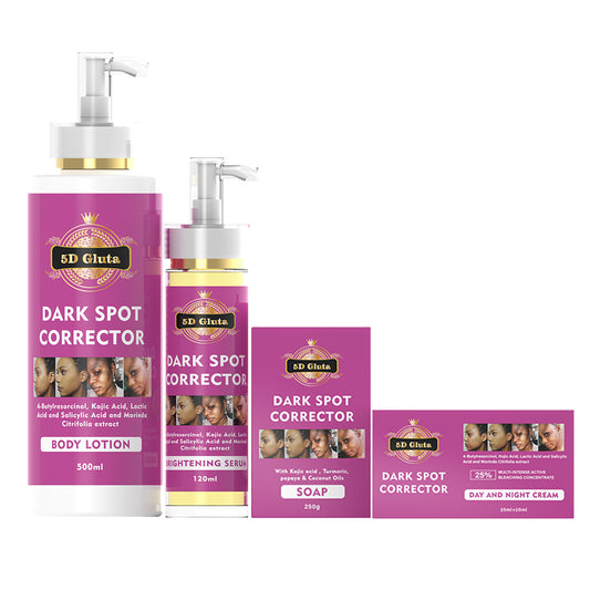 5D Gluta Dark Spot Corrector Skin Care Set