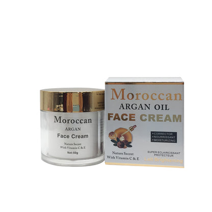 Moroccan Argan Oil Brightening Face Cream